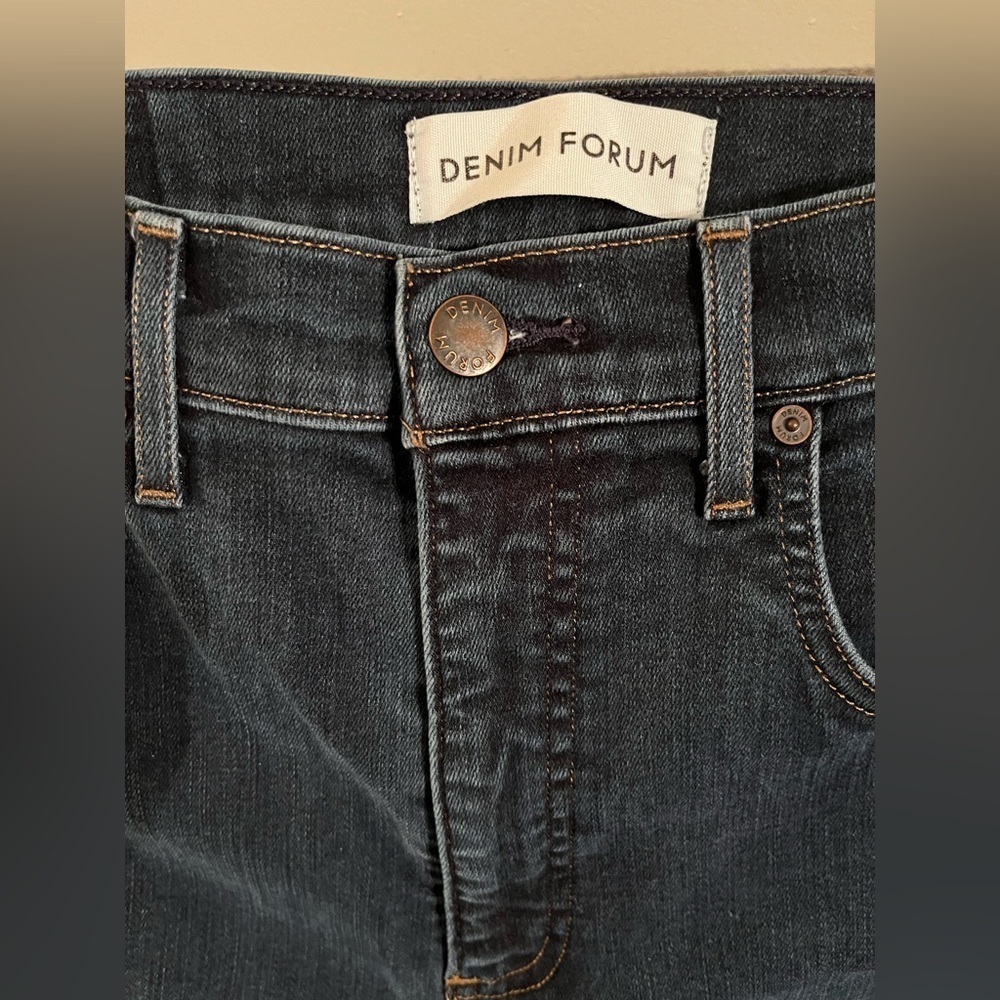 Denim Forum Straight Classic Blue Denim Jeans 👖 - Picture 7 of 8